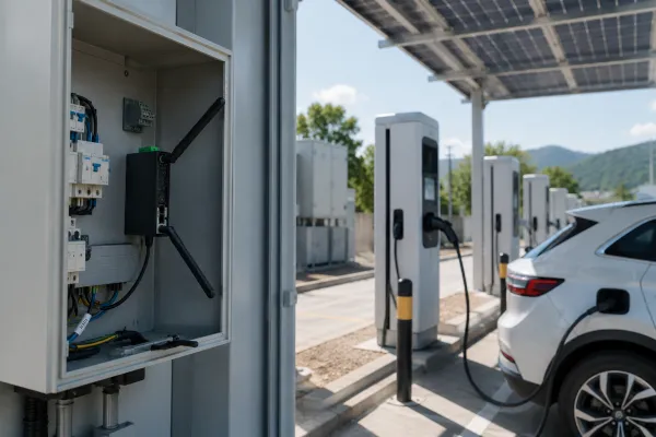 Secure LTE Connectivity for Distributed EV Charging Sites
