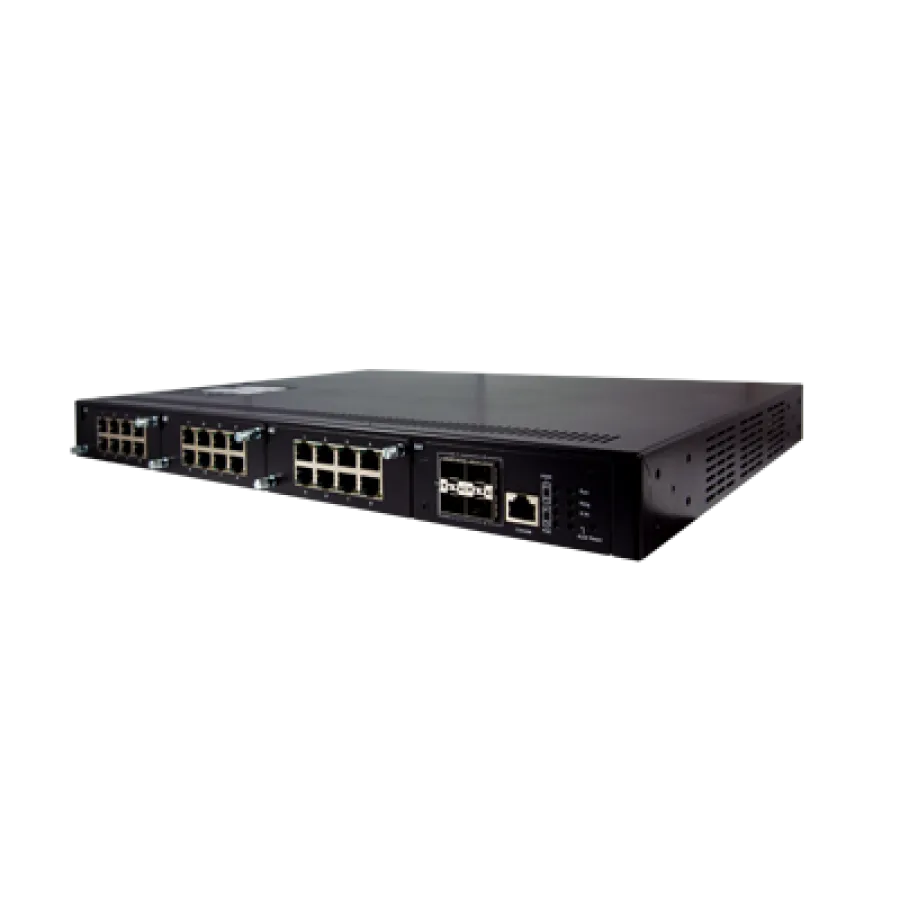 Coming up… High-density PoE Rackmount Modular Managed Layer-2 and Layer-3 Gigabit switch
