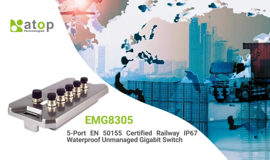 Revolutionizing EV Logistics: AI-Ready EN50155 IP67 Switches