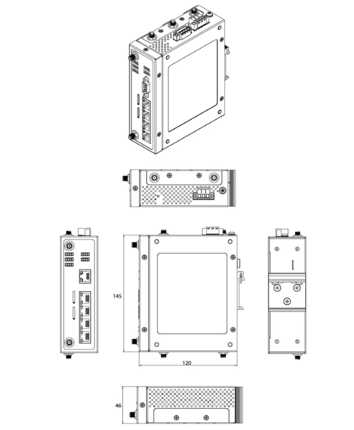 DIMENSIONS & LAYOUT