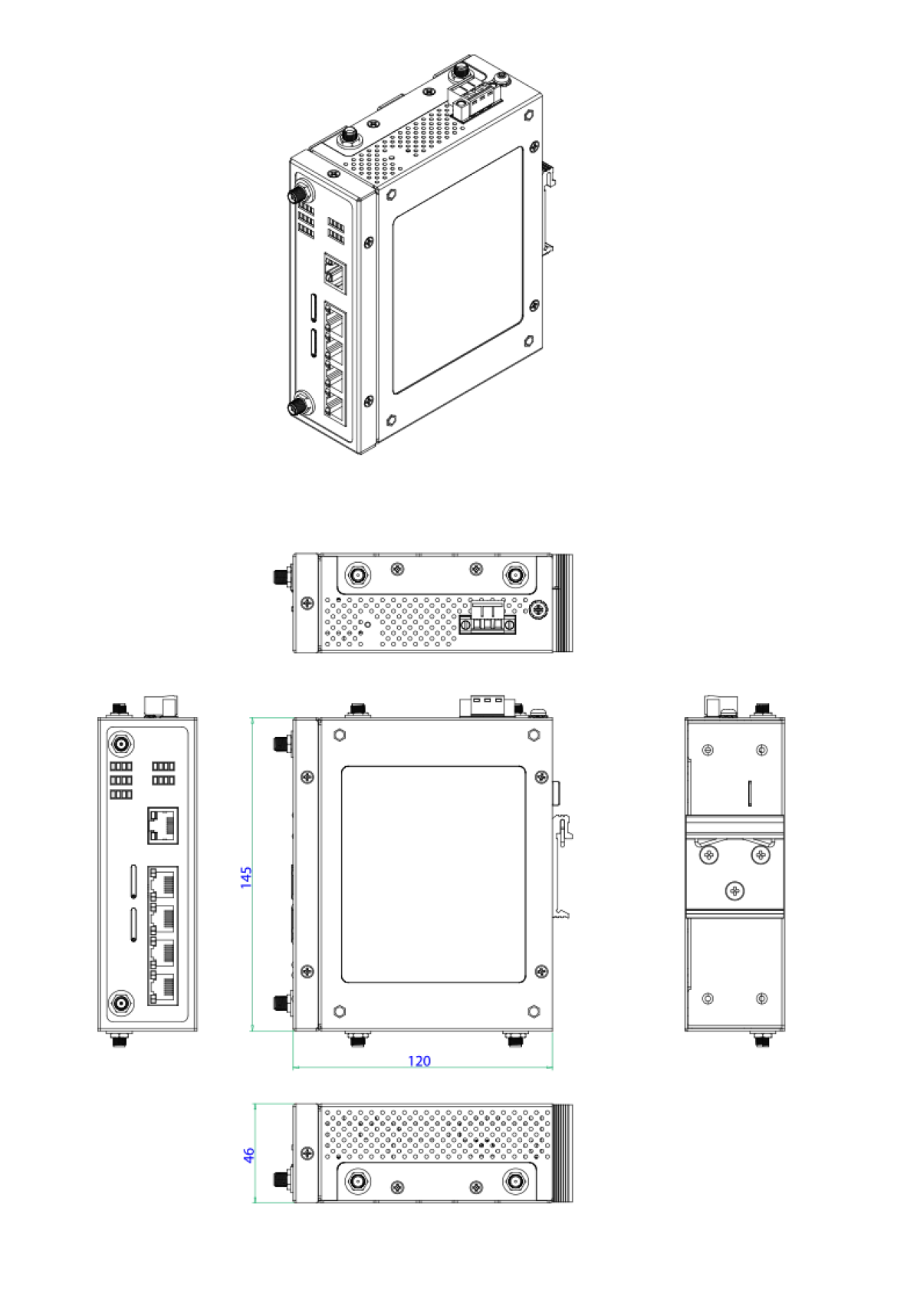 DIMENSIONS & LAYOUT