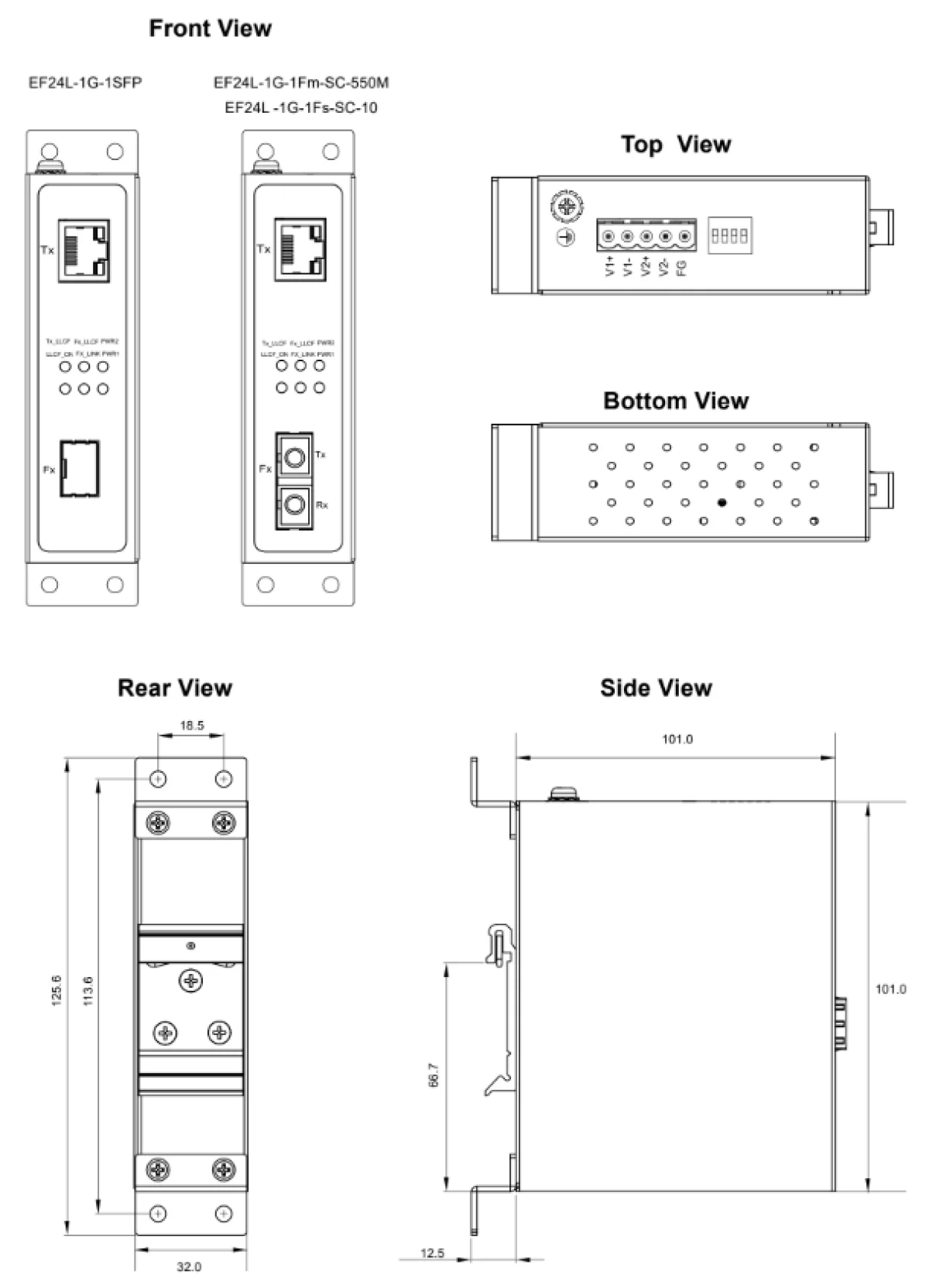 DIMEMSIONS & LAYOUT