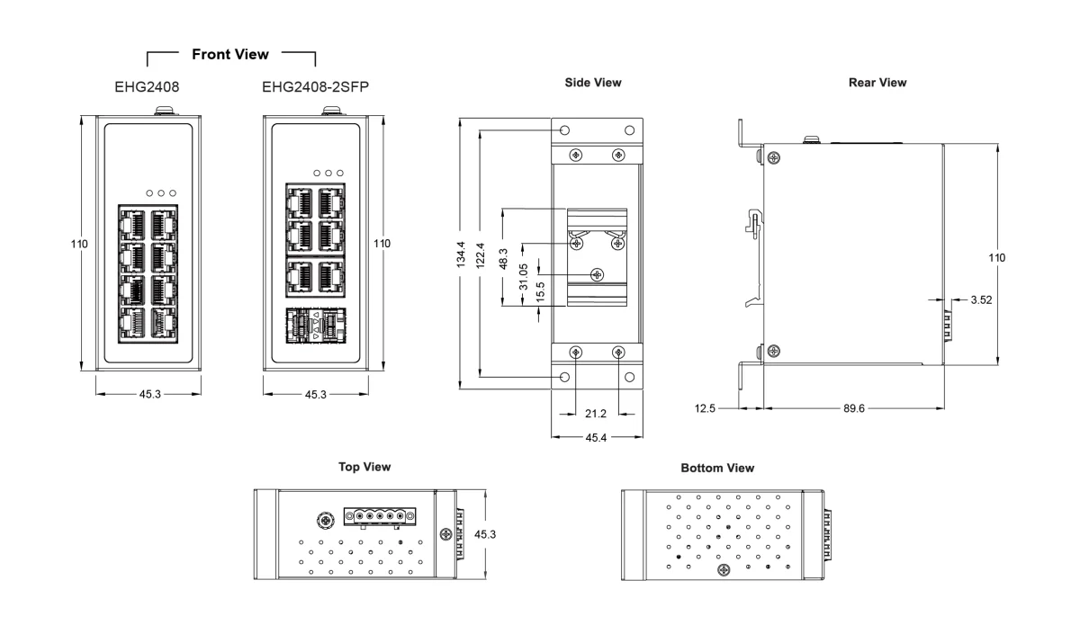 DIMENSIONS & LAYOUT