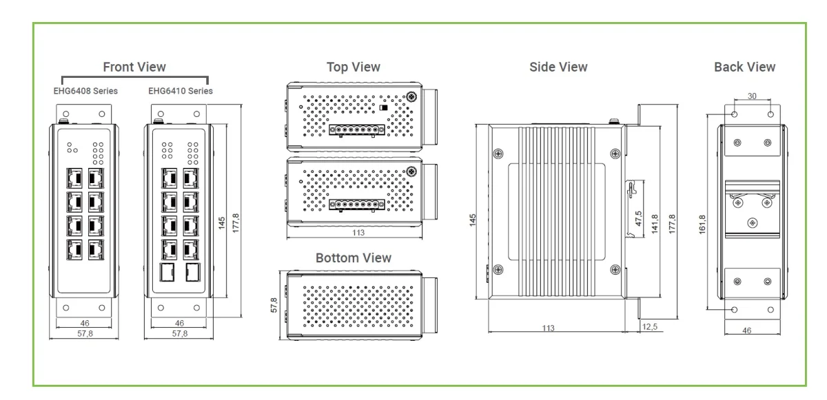 DIMENSIONS & LAYOUT