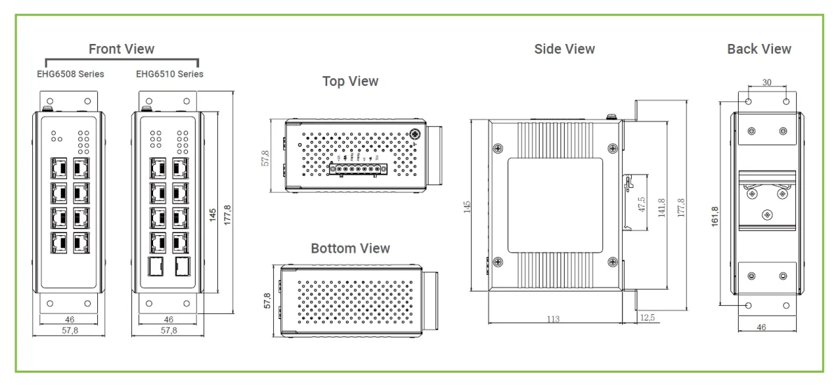 DIMENSIONS & LAYOUT