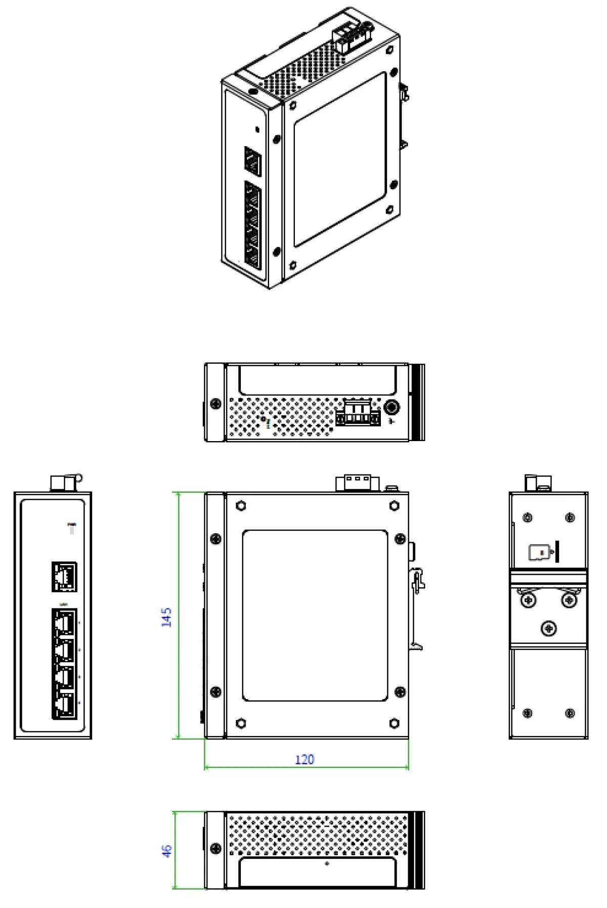 DIMENSIONS & LAYOUT