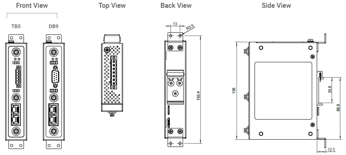 DIMENSIONS & LAYOUT